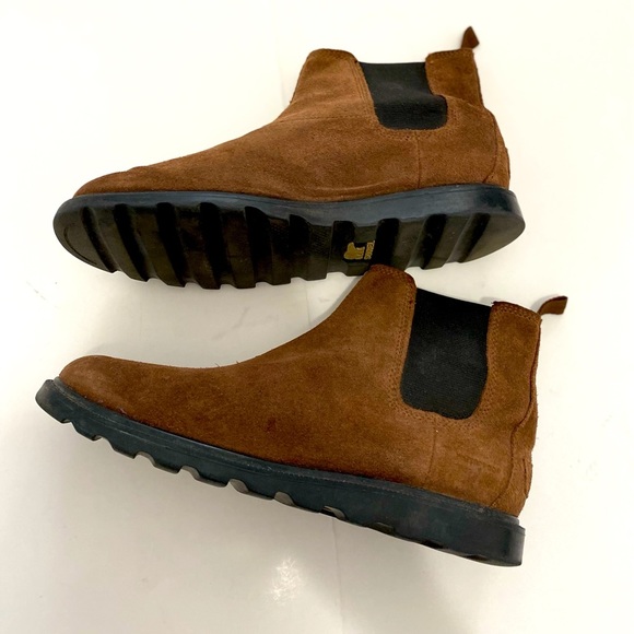 Sorel Suede Unisex Chelsea Boots Sz 5 US - Picture 13 of 15
